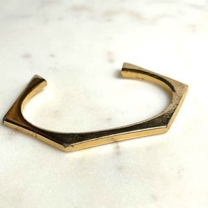 Gold Plated Cuff Bracelet